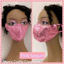 Pink Sequin Fabric, Glitter Full Sequins Fabric for Dress, Full Sequin