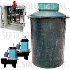 If you want a grinder sewage pump to prevent clogging and costly repairs, then the liberty pumps prg101a is just what you need. Duplex Sewage Pump System Residential And Commercial Fiberglass Sewage Lift Station With 1 2 Hp Submersible Sewage Pumps