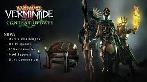 Vermintide 2 it has undergone a revision compared to the. Cosmetic Items Daily Challenges And Mod Support Added To Warhammer Vermintide 2 In Patch 1 1