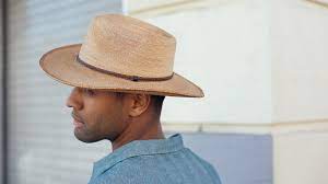 Goorin Peace Maker Wide Brim Palm Straw Porkpie Goorin Bros Sweatband Goorin Hats