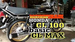 Modifikasi honda gl max neotech 1996 jadi cb touring dengan warna hitam doff minimalis ini bisa dibilang sebagai konsep modif yang misterius namun elegan. Modifikasi Honda Gl 100 Basic Gl Max Motor Klasik Youtube