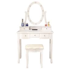 Maybe you would like to learn more about one of these? Lark Manor Maeve Vanity Set With Stool And Mirror Reviews Wayfair In 2021 Mirrored Furniture Simple Dressing Table Vanity Set