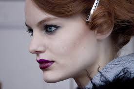 Fashion Model Donna Loos Portrait Editorial Stock Photo