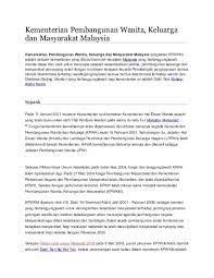 Pemerkasaan oku (kementerian pembangunan wanita, keluarga dan masyarakat 2007). Doc Kementerian Pembangunan Wanita Norsiah Ahmad Academia Edu