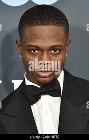 Akili McDowell at the 25th Annual Critics' Choice Awards held at Barker  Hanger