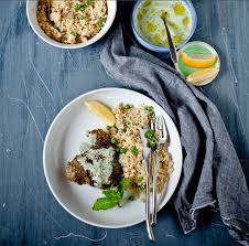 Season lamb chops with salt and pepper. Lamb Chop With Pea Couscous Recipe By Kankana Saxena