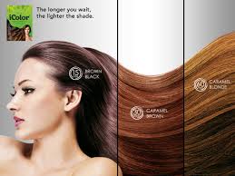 The most common black caramel hair material is cotton. Buy Icolor Hair Dye Shampoo Triple Color Changer 25ml 0 85 Oz X 10 Sachets In A Box Permanent Hair Color Dye Brown Black Caramel Blond Online In Taiwan B07m6wp9yj