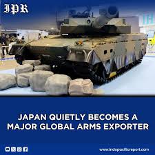 Japan eases arms export rules to counter China