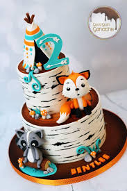 Teucho Gateau Renard Gateau Anniversaire 1 An Garcon Gateau Anniversaire 1 An