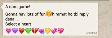 Latest Top 5 Best Whatsapp Dare Messages With Answers 2018 Hindi Blogginggyan Dare Messages Truth And Dare Dare Games