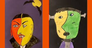 Måla monster som Picasso