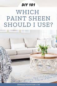 What Paint Sheen Is Best For Your Job Diy 101 Picking Paint Living Room Decor Modern Paint Sheen Home Decor