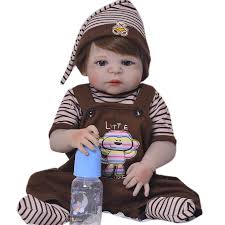 The step and giggle dolls come in six different styles (three boys and three girls) and have two language modes (english or spanish) as well as the choice. Bebes Reborn Toy Dolls 23 57cm Full Silicone Reborn Baby Boy Dolls Brown Blond Hair Wig Child Gift Keiumi Doll Reborn Dolls Aliexpress