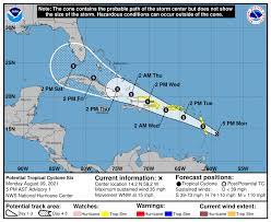 Tropical storm watches are in effect for the south coast of. Tropical Storm Watch In Effect For Usvi Puerto Rico St Thomas Source