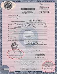 Nevada Clark County Las Vegas Acceptable For Apostille Las Vegas Marriage Marriage Certificate Marriage Records