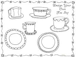 These spring coloring pages are sure to get the kids in the mood for warmer weather. Fancy Nancy Tea Party Coloring Pages Coloring Home
