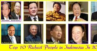 wikimare: Top 10 Richest People in Indonesia In 2015