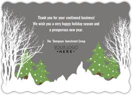 Dec 02, 2016 · when to send business thank you card messages. Modern Seasons Greetings Business Holiday Card Business Holiday Cards