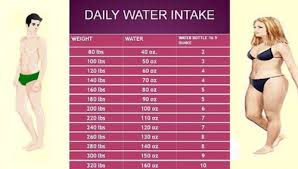 As in an equivalent measurement result (two different units but the same identical physical total value, which is also equal to their proportional parts when divided or multiplied). Best Slimming World Recipes This Is How Much Water You Should Drink According To Your Weight