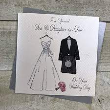 Lustiges beispiel für eine rede bei der hochzeit des sohnes. White Cotton Cards Karte Fur Einen Besonderen Gruss An Den Sohn Und Die Schwiegertochter Zur Hochzeit Hochzeitskleid Und Kilt Handgefertigte Schottische Karte Amazon De Burobedarf Schreibwaren