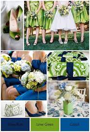 Lime Green And Blue Wedding Theme Green Themed Wedding Lime Green Weddings Blue Themed Wedding