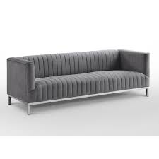 Winkleman Velvet 33 Tuxedo Arm Sofa Furniture Luxury Furniture Living Room Couch Design