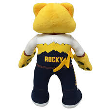 Rocky is an integral part of the community programs of the denver nuggets and makes countless appearances at schools of all levels throughout the state of colorado. Pittsburgh Penguins Iceburgh 10 Plush Mascot Bleacher Creatures