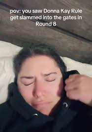 Barrel Racer Donna Kay Rule's Tough Round 8 Incident