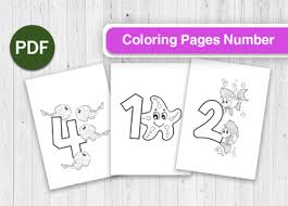 More than 5.000 printable coloring sheets. Coloring Book Numbers 1 10 By Fun Learning Pdf Tpt