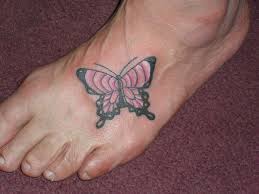Yellow butterfly on foot tattoo idea butterflies are intensively and strongly represents a new beginning of our life. 38 Bubbly Butterfly Tattoo Designs For Butterfly Lovers Slodive