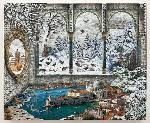 Work by Raqib Shaw