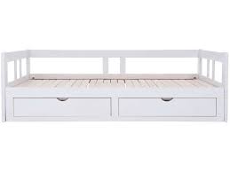 Lit Banquette Gigogne 2x90x190 Cm 2 Tiroirs 599794 Banquette Gigogne Lit Enfant Lit Enfant Blanc
