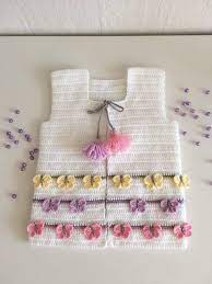 Huzur Sokagi Yasamaya Deger H Adli Kullanicinin Bebek Yelekleri Panosundaki Pin Baby Knitting Patterns Orgu Boncuk