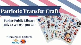 Patriotic Transfer Craft
