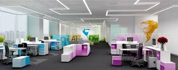 Desain partisi ini salah satu jenis partisi berbahan kaca dan aluminium. Desain Kantor Modern Minimalis