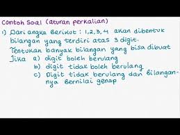 Simak video kakak biar gak bingung lagi. Contoh Soal Cpns 2018 M501 Peluang Aturan Perkalian Contoh Soal 1 Qwerty