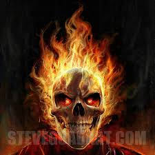 We hope you enjoy our growing collection of hd images to use as a. 48 Blue Fire Skull Wallpaper On Wallpapersafari
