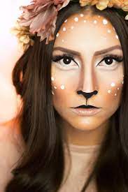 Selfmade Deer Make Up Http Thesimplemess Com Von Fabelwesen Und Waldtieren Deer Deermakeup Bambi Reh Rehschmink Reh Schminke Karneval Fasching Makeup