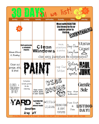 Free Printable Task Calendar For The Month Before Listing A House For Sale Things To Sell Home Selling Tips Selling House