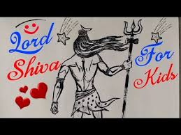 How To Draw Lord Shiva Drawing For Beginners Step By Step Shivji Mahadev Shambhu Youtube Shiva ratri special shiv thakur drawing for kids,how to draw om namah shivaya,pencil shading shiva.