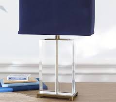 Sign up for style & decor emails and save on your next order. Clear Acrylic Navy Shade Lamp
