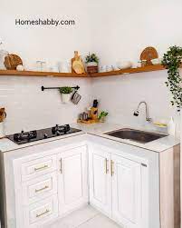 6 Amazing Ideas To Install Diy Kitchen Open Shelves Homeshabby Com Design Home Plans In 2021 Kitchen Inspiration Design Small Modern Kitchens Kitchen Design Small