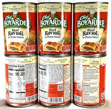 Shop for chef boyardee beef ravioli in pasta sauce (15 oz) at fred meyer. Buy Chef Boyardee Beef Ravioli 6 Pack Online In Indonesia B004crhtcy