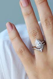 17 Eye Catching Engagement Rings We Could Look At All Day Long Stacked Wedding Rings Engagement Sets Wedding Rings Vintage