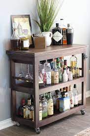 Kitchen storage cart *see offer details. Home Tour Dining Room Modish Main Wood Bar Cart Bar Furniture Bar Cart Decor