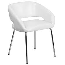 Buy Bowery Hill Leather Chair In White From Walmart Canada Shop For More Living Room Accent Chairs White Leather Chair Leather Side Chair Leather Lounge Chair