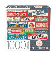 Maybe you would like to learn more about one of these? Cardinal Games 1000 Piece Adult Jigsaw Puzzle Canadian Collage Buildings Walmart Canada