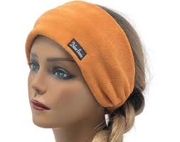 Luxury Fleece Double Layer Headbands,amber Ear Warmer,winter Headbands,ear  Fleece Warmer,headband for Winter Activities, Ear Warmer
