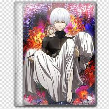 Anime Winter Season Icon Tokyo Ghoul A V Male And Female Poster Folder Icon Transparent Background Png Clipart Hiclipart Shuu tsukiyama (月山 習, tsukiyama shū) his brightly blue hair was usually neatly combed, with a characteristic long fringe neatly swept towards the left. anime winter season icon tokyo ghoul