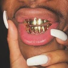 Gold grillz teeth set cz diamonds grillz 24k plated gold top & bottom grill hip hop bling iced out grillz for son + extra molding bars + microfiber cloth 3.8 out of 5 stars 185 $11.88 $ 11. Hip Hop Gold Plated Grillz For Teeth 6 Teeth Cruxice Hip Hop Fashion Jewelry In 2021 Grillz Grillz Teeth Grills Teeth